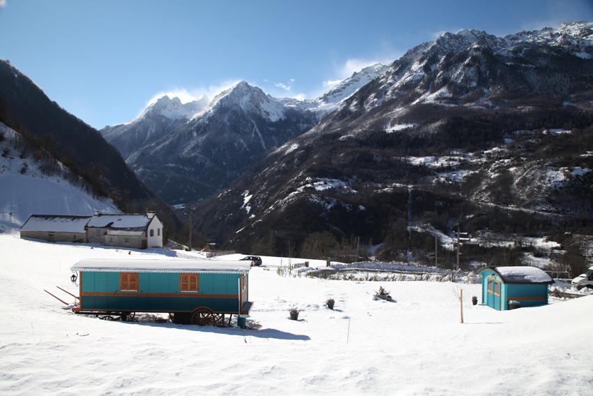 Roulottes Montagne Pyrenees Ξενοδοχείο Luz-Saint-Sauveur Εξωτερικό φωτογραφία